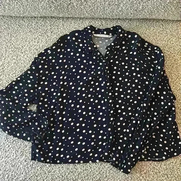 Zara Tops - Zara's Polka Dot Shirt (Trafaluc Collection)